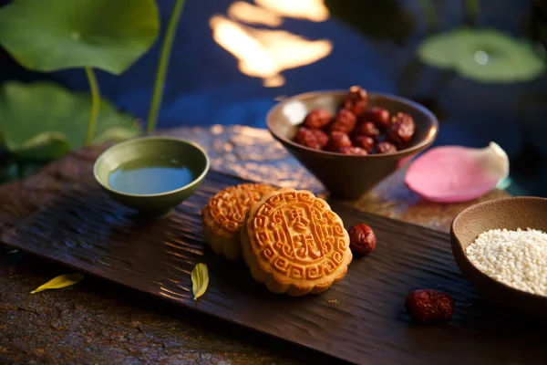 Moon cake of mid autumn festival