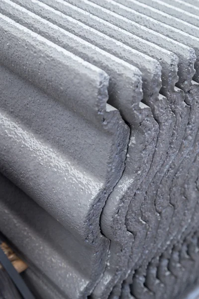Close-up texture of concrete roof tile