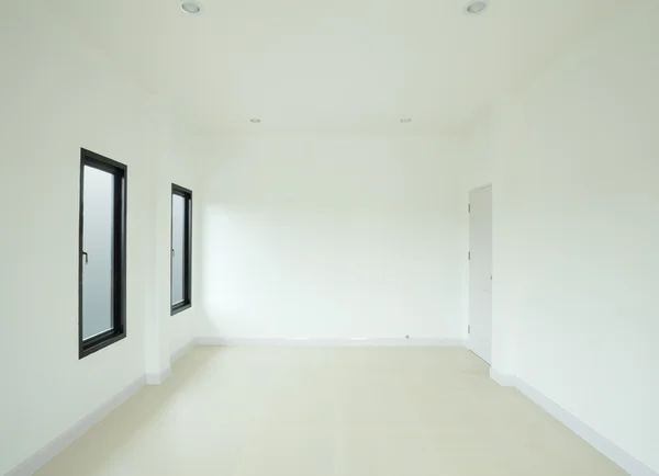 Mondern empty room with window and door