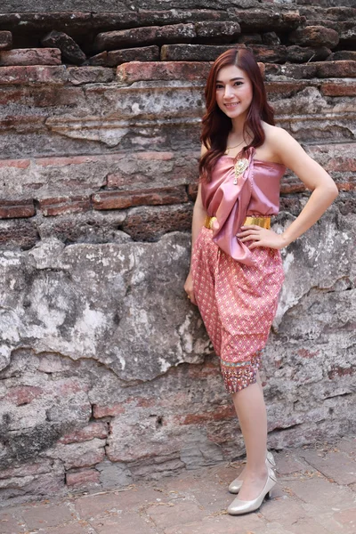 Female in Thai traditional dress