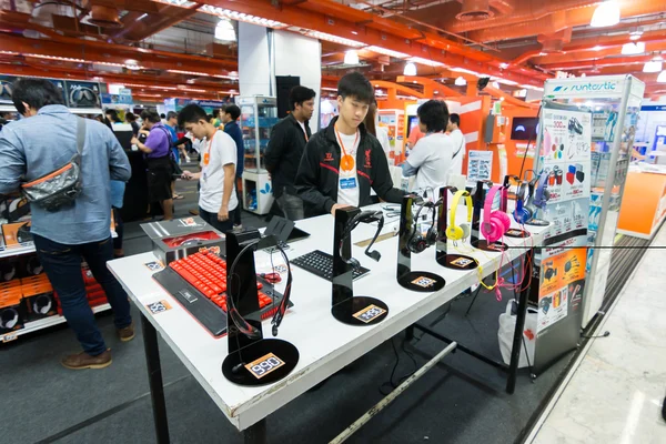 BANGKOK,THAILAND-October 3,2015:Thailand Mobile Expo 2015 Showcase The largest Event on 1-4 Oct 2015 Interesting and Attending The Event are Numerous at The Queen Sirikit National Convention Center.