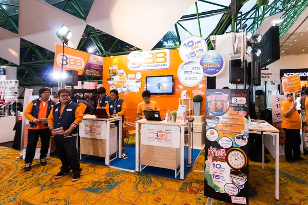 BANGKOK,THAILAND-October 3,2015:Thailand Mobile Expo 2015 Showcase The largest Event on 1-4 Oct 2015 Interesting and Attending The Event are Numerous at The Queen Sirikit National Convention Center.