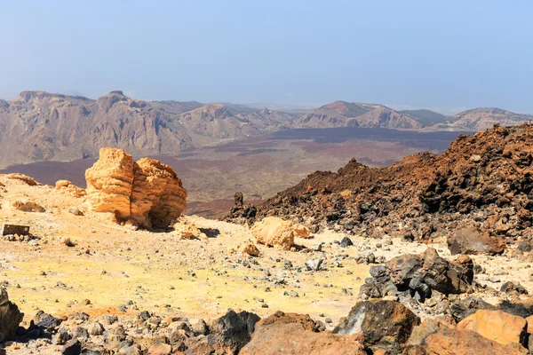 在西班牙加那利群岛的特内里费岛的泰德火山