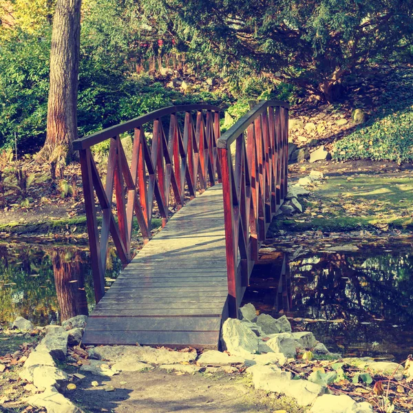 Small bridge in the park