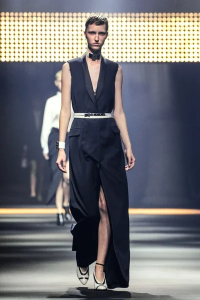 The Lanvin show as part of the Paris Fashion Week Womenswear Spring/Summer