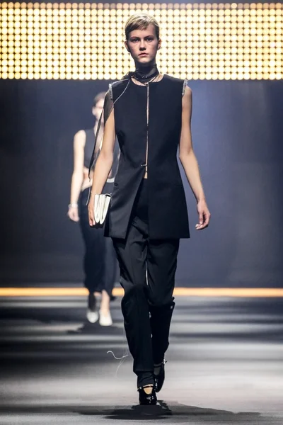 The Lanvin show as part of the Paris Fashion Week Womenswear Spring/Summer