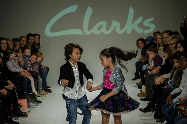 Clarks preview at petite PARADE Kids Fashion Week