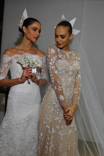 Carolina Herrera Bridal Presentation during Fall 2015 Bridal Collection