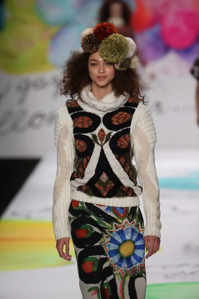 Desigual fashion show during Mercedes-Benz Fashion Week