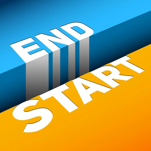 End and Start symbol — 스톡 벡터 © matju78 74159679