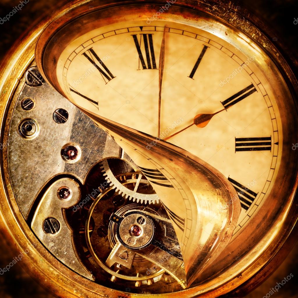 Orologio da tasca — foto stock © springfield #53402313 Orologio antico
