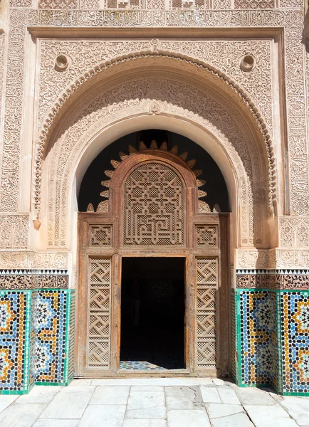 Madrasa inner court door