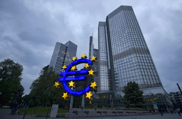 Euro Sign Monument