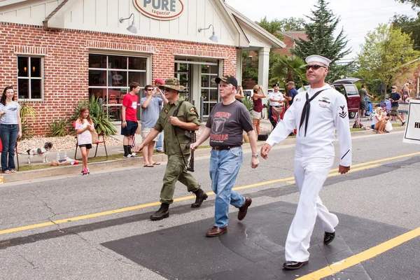 Combat Veterans Walk In Annual Georgia Old Soldiers Day Parade