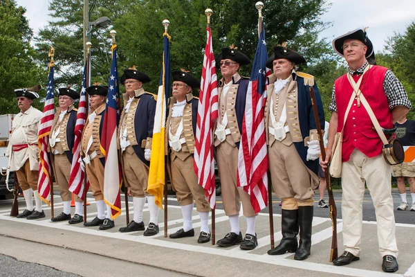 Sons Of The American Revolution Stand Ready To Present Colors