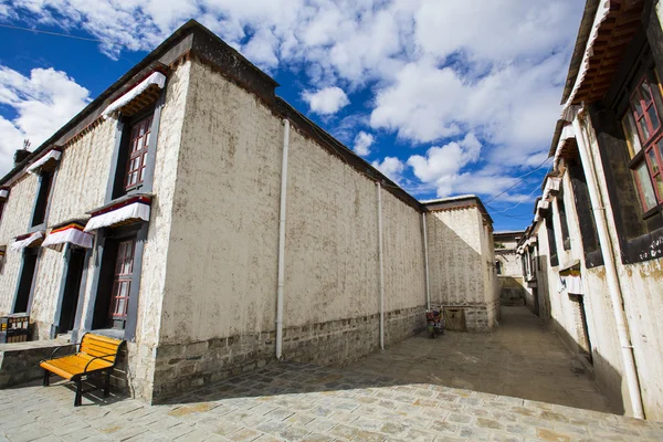 Tashilhunpo monastery in the qinghai-tibet plateau