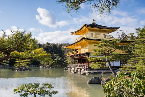 Kinkaku-ji, the Golden Pavilion, a Zen Buddhist temple in Kyoto,