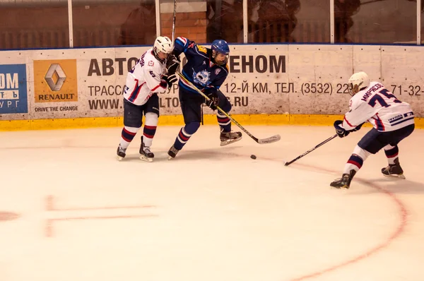 Hockey with the puck