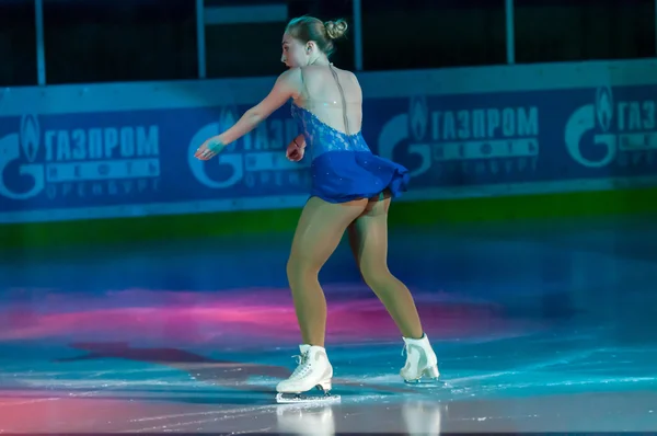 Girl figure skater