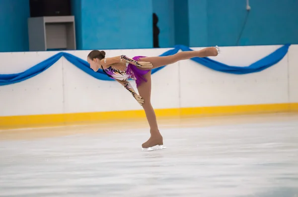 Girl figure skater, Orenburg, Russia