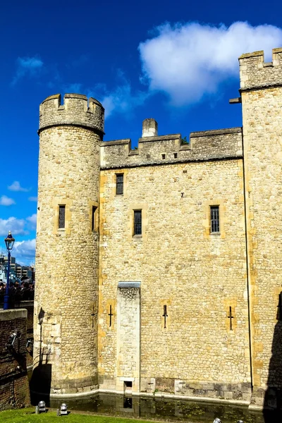 Historic building at Tower of London historic castle on the north bank of the River Thames in central London