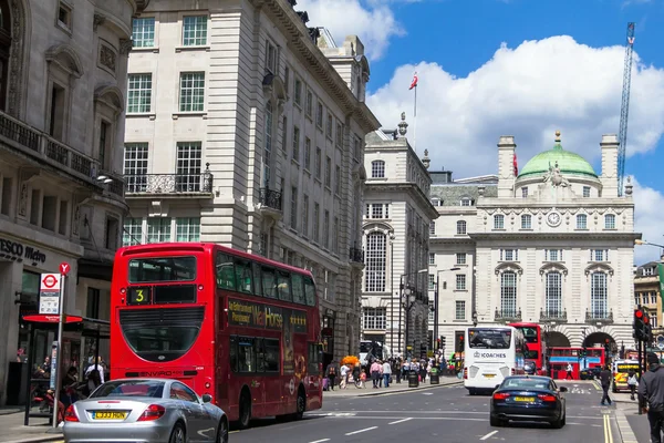 Regent\'s street  It was named after Prince Regent. London. UK