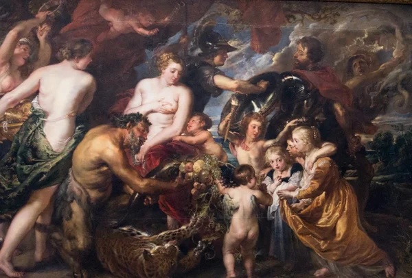 Minerva protects Pax from Mars (Peace and War),1629-1630, by Peter Paul Rubens