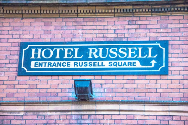 Famous Four star Hotel Russell on Russell Square. London