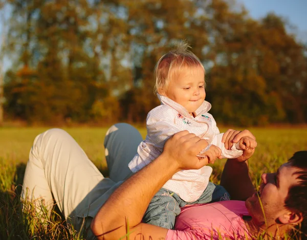 Dad and daughter