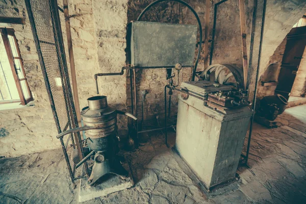 Old factory for the production of olive oil