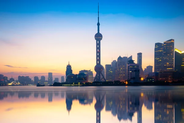 Shanghai city skyline