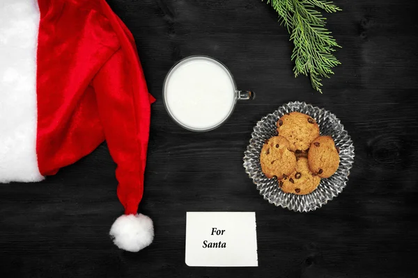 Cookies and milk for Santa Clause