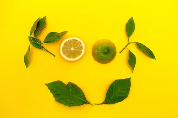 Lemon smiling face