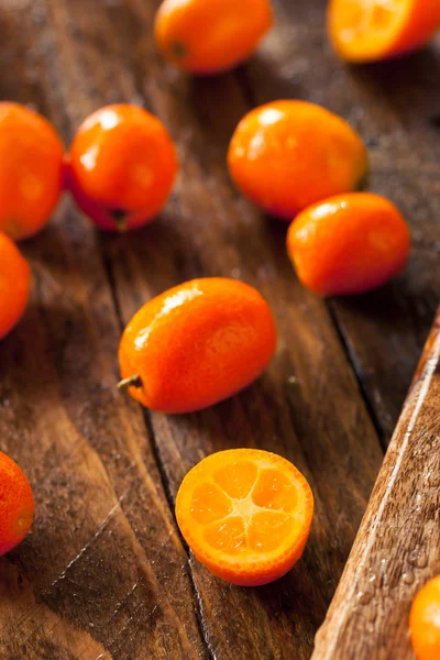 Raw Organic Orange Kumquats
