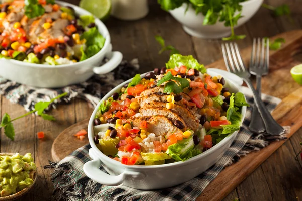 Homemade Mexican Chicken Burrito Bowl