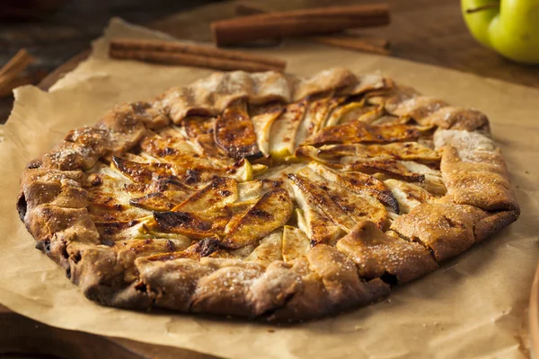 Homemade Cinnamon Sugar Apple Galette