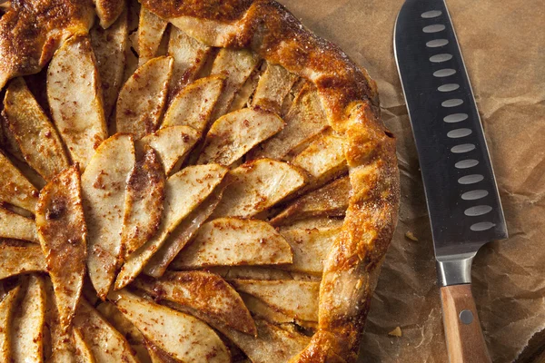 Homemade Autumn Pear Galette Pastry