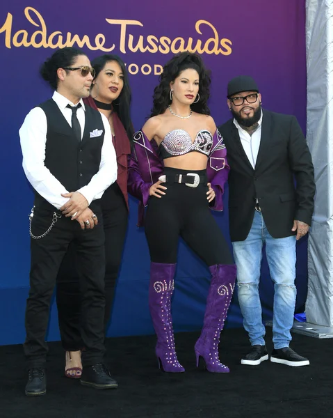 Chris Perez, Suzette Quintanilla, Selena Quintanilla Wax Figure, A.B. Quintanilla