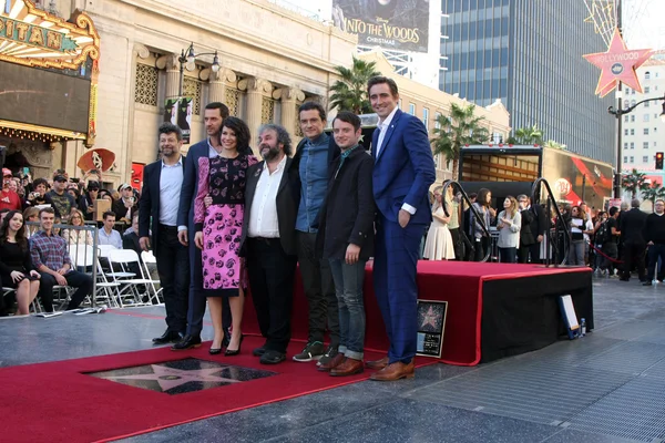 Andy Serkis, Richard Armitage, Evangeline Lilly, Sir Peter Jackson, Orlando Bloom, Elijah Wood, Lee Pace