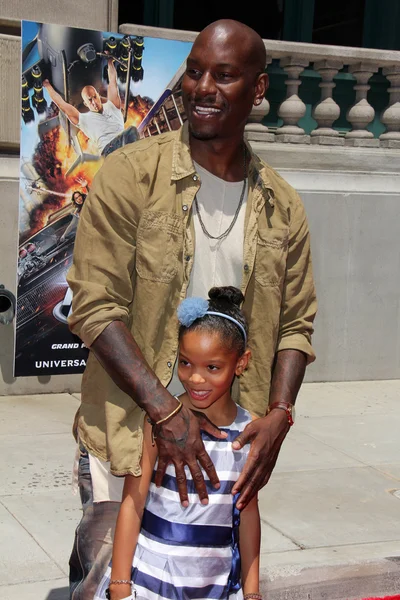 Tyrese Gibson, daughter