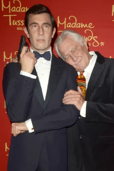 George Lazenby, with the George Lazenby Wax figure