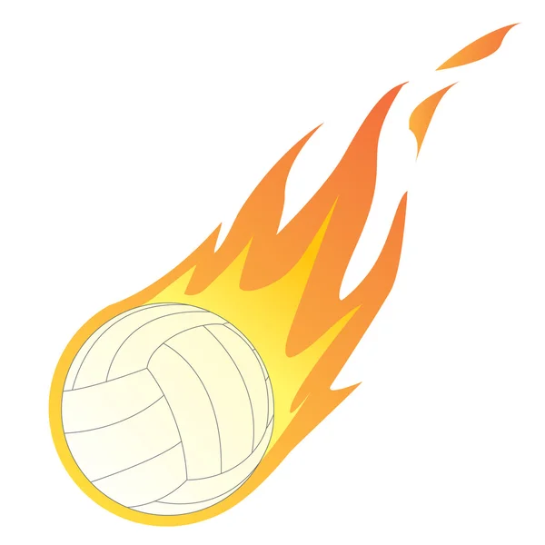 Volley Ball in Fire
