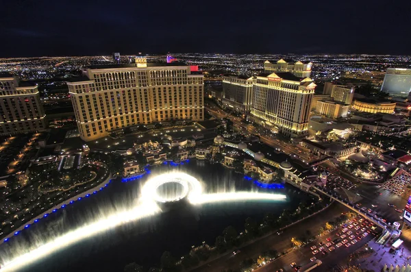 LAS VEGAS, USA - MARCH 18: Fountain show at Bellagio hotel and casino on March 18, 2013 in Las Vegas, USA. Las Vegas is one of the top tourist destinations in the world.