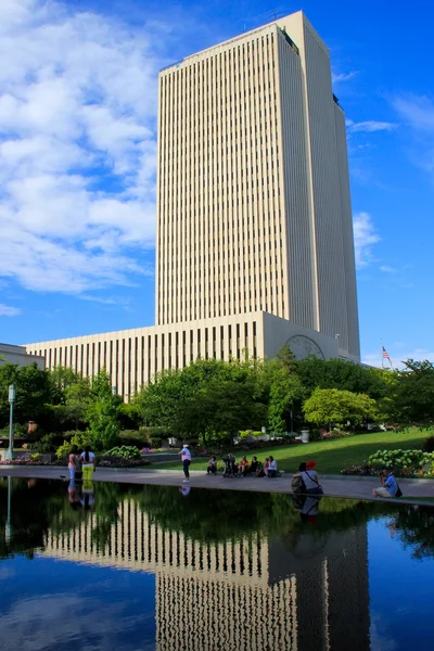 LDS church headquarters building in Salt Lake City, Utah