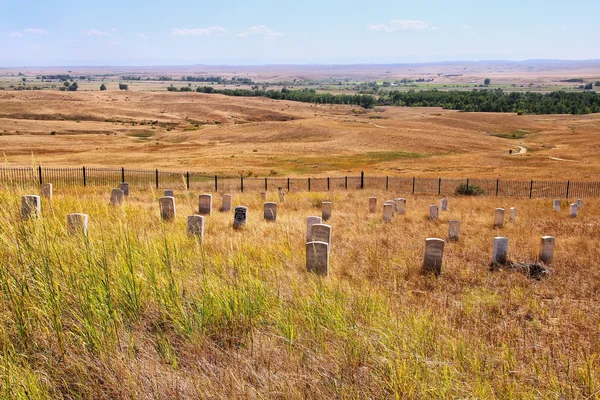 7th Cavalry marker stones at Little Bighorn Battlefield National