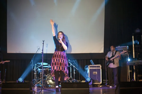 Christian singer Christine D\' Clario performing