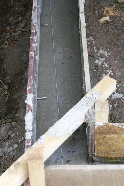 Foundation in the formwork
