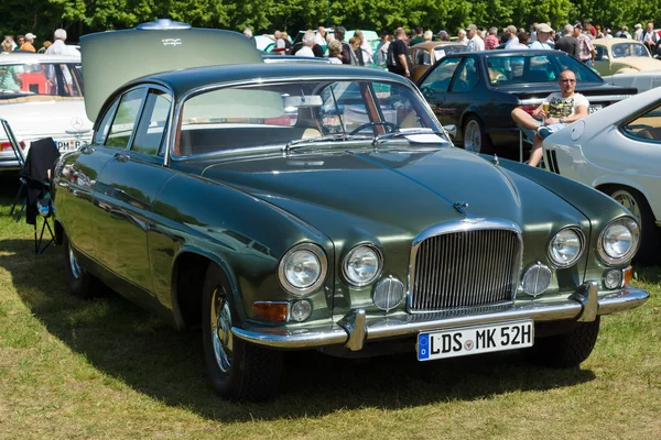 PAAREN IM GLIEN, GERMANY - MAY 19: Full-size luxury car Jaguar Mark X (Mark ten), \