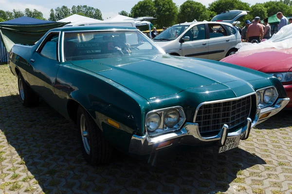 PAAREN IM GLIEN, GERMANY - MAY 19: Ford Ranchero 500 (Sixth Generation), 1972. The Ford Ranchero was a coupe utility produced between 1957 and 1979, \