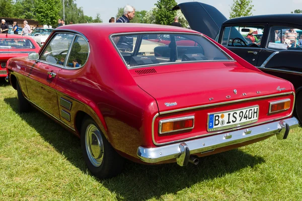 PAAREN IM GLIEN, GERMANY - MAY 19: Mid-size sports car Ford Capri 1600 \